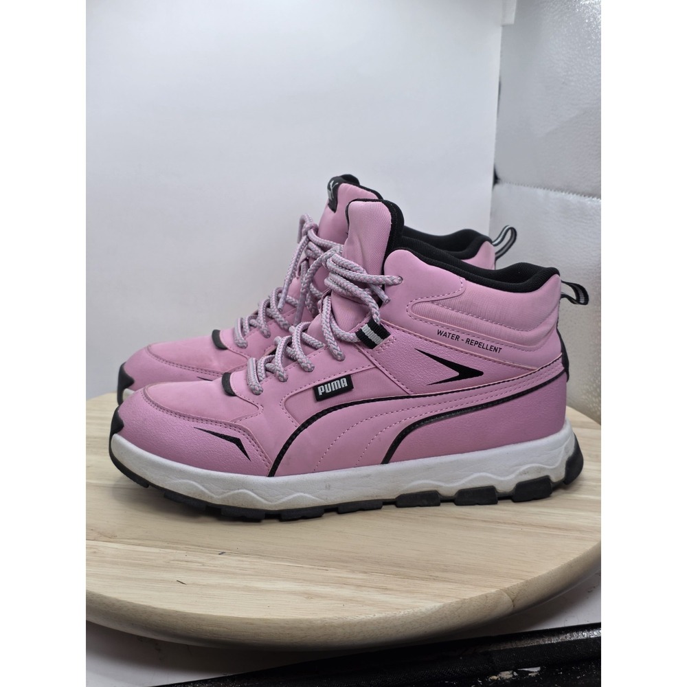 Women's Size 75 - PUMA Evolve Trail High Top Pink Sneakers Casual Shoes 39764404